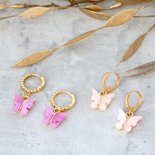 Get inspired! Resin butterfly charms