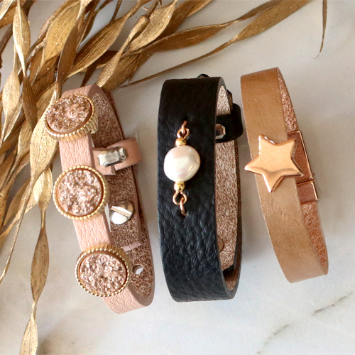 This is how you combine the DQ European leather charms and Cuoio: