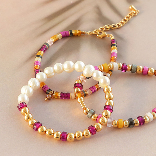 Design various jewellery pieces and phone cords with Polaris beads disc