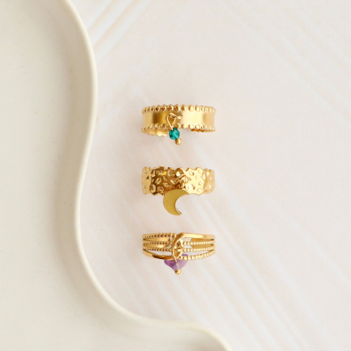 Get creative with stainless steel rings