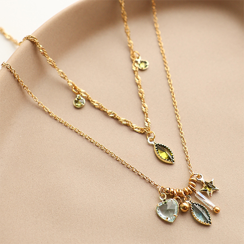 How to design rings and necklaces with Crystal Glass charms