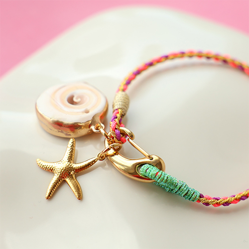 Make beautiful necklaces, bracelets, and phone cords with trendy cord