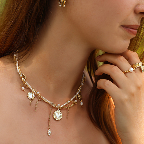 How to create a summer collection with stainless steel shell charms