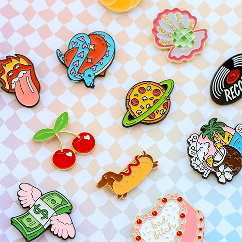 Complete your collection with pins
