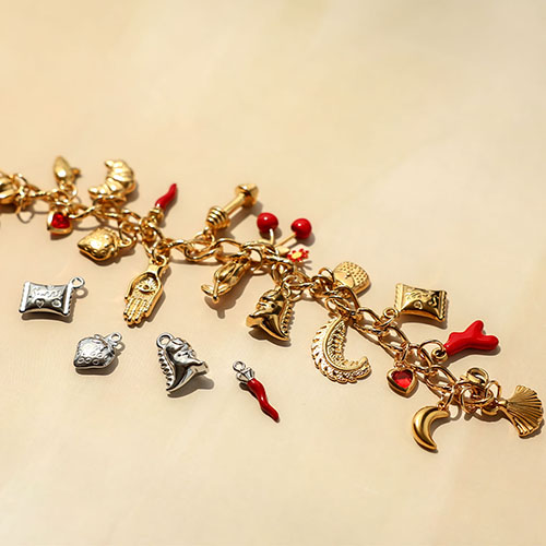 Jewellery design tips with stainless steel charms