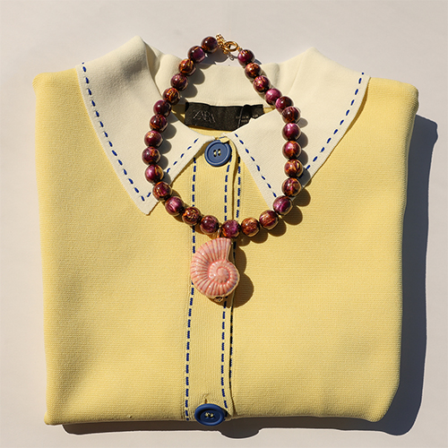 Mix & match: make autumn-style necklaces with acrylic beads