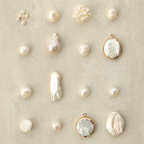 Inspiration time with freshwater pearls
