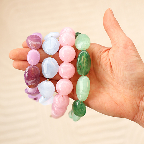 Inspiration time with acrylic beads