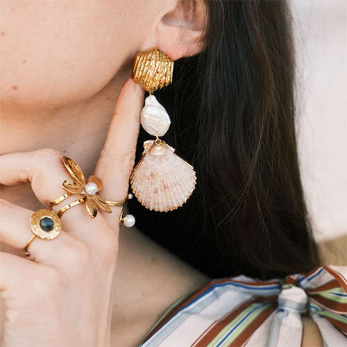 Create jewellery with stainless steel findings and earrings