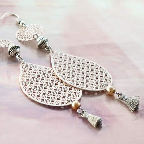 Our great boho pendants and connectors are just perfect to create fun jewellery that matches spring!