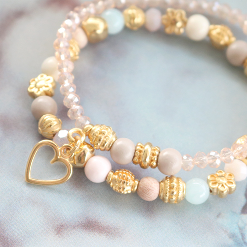 These inspirational jewellery are totally hot  because of the new DQ metal beads and charms!