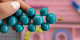 New acrylic beads in winter colours