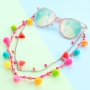 Summer special! Wonderful Pompom charms in the best colours 
