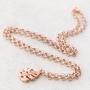 Trendy necklaces with autumn-proof glass seed beads