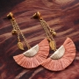 Trendy fringe earrings with new tassels according to the latest trends!