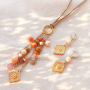 Get started! Create boho necklaces and earrings with glass beads