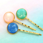 DIY: Making hair accessories and earrings with Polaris Elements cabochons