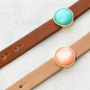 Mix, match and easily create stylish bracelets with Cuoio