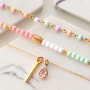 Easily create a beautiful collection of summer jewellery with acrylic beads: