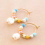 Summer jewellery with freshwater pearls nugget