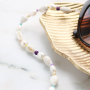 With macram&eacute; bead cord, freshwater pearls and shell beads you can make these summery items: