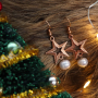 Get inspired! See here how to make earrings and bracelets in a Christmas/winter atmosphere: 