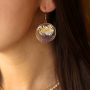 Make the most beautiful jewellery with dried flower charms! 