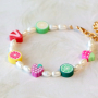 Get started and make colourful jewellery with the new polymer beads 