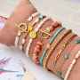 Get inspired by these colourful summer bracelets and necklace 