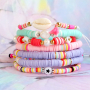 Create the cutest anklets and necklaces with the colourful Katsuki disc beads 