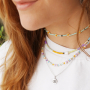 Get started and make trendy necklaces and sunglasses cords with the glass seed beads 