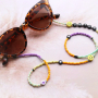Get started and make trendy necklaces and sunglasses cords with the glass seed beads 