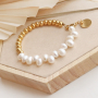 Make beautiful jewellery with large freshwater pearls, sophisticated stainless steel materials and bold clasps.