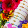 Create personalized bracelets with Birth Flower beads 