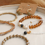 Design beautiful jewellery sets with this magnificent series of top faceted beads disc
