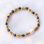 Use these round top faceted beads for a beautiful bracelet collection