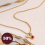 Get creative and design your own Christmas jewellery sets -50%