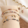 Get creative with natural stone tube beads 