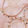 This is how you use crystal glass charms and connectors in your jewellery