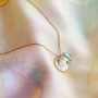 Summer jewellery with shell pendants