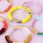Get started with these colourful acrylic beads tube