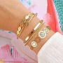 How to style these beautiful stainless steel bracelets