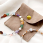 How to make a bracelet collection with natural stone beads