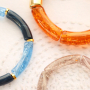 Get started with various acrylic tube beads