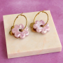 Get to work with DQ Greek ceramic flowers for elegant jewellery