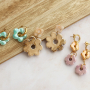 Get to work with DQ Greek ceramic flowers for elegant jewellery