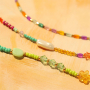 Get creative with top faceted beads bicone and tube