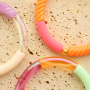 Get creative with acrylic tube beads matt summer and AB coating
