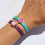 Making fancy bracelets with Cuoio bracelets