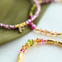 Tips for presenting bracelets with faceted beads